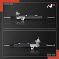 thumbnail image 2 of A-Premium Power Steering Rack and Pinion Assembly, with Boots, Compatible with Honda Odyssey 2007 2008 2009 2010, 3.5L, Replace # 53010SHJA02, 53601SHJA06, 2 of 8