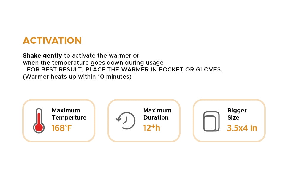 ThermaHands [EXTRA LARGE - 99PACK ] HAND WARMERS (Size: 3.5 inch x 4 inch, Duration: 12+ Hours, Max Temp: 163 F) Air-Activated, Convenient, Safe, Natural, Odorless, Long Lasting Hand Warmer