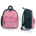 thumbnail image 2 of Pink Panther Backpack, Lightweight School Bag, Durable Casual Daypack, 12.6x9.4x5.9 Inch, 2 of 6