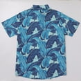 thumbnail image 3 of FYMNSI Mens Hawaiian Shirt Father Son Tropical Hawaii Shirts Daddy and Me Family Matching Outfits Men L, 3 of 8