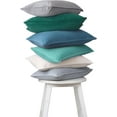 thumbnail image 2 of A1HC Hypoallergenic Down Alternative Pillow Inserts, 12x20 in, Rectangular, Pack of 2, Prussian Blue, 2 of 7