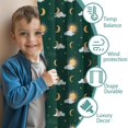 thumbnail image 3 of Blackout Kids Curtains,Green Sun Moon Cloud Pattern Childrens Insulated Curtains Set Of 2,Bedroom Essentials,Toddler Room Decor 42x54in(106x137cm), 3 of 5