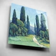 thumbnail image 2 of Epic Art 'Cypress Path II' by Tim O'Toole, Acrylic Glass Wall Art, 12"x12", 2 of 7