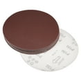 thumbnail image 1 of Uxcell 150 Grits 8-Holes Sanding Discs Hook and Loop Wet Dry Sandpaper Sander Aluminum Brown 15 pcs, 1 of 6