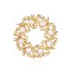 thumbnail image 1 of Estilo barroco Broches de hojas europeos y americanos Cuentas Guirnaldas de aleación Ojales dorados Ambiente de moda Accesorios de ropa, 1 of 3