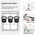 thumbnail image 2 of No Tools No Drill 1" Vinyl Mini Blinds, Cordless Blinds for Windows, Light Filtering Horizontal Window Blinds & Shades, 26" W x 64" H, Mahogany, 2 of 4