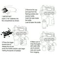 thumbnail image 5 of Retailery Train Bubble Gun Blaster, LED's, Train Sound, Battery Operated, Blue, 5 of 5