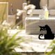 thumbnail image 2 of Adorno De Gato Negro Artesanal De Metal Con Silueta De Gato Enojado Para Decoración De Interiores Y Exteriores Serendint HA036074-00, 2 of 6