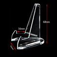 thumbnail image 3 of Lefu 2 Pcs Support de Pièce Commémorative en Acrylique Support de Triangle Transparent, 3 of 9