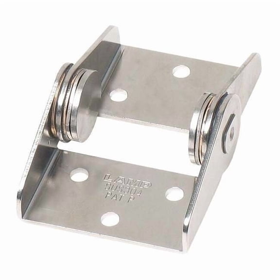 Torque Hinge, 430 Stainless Steel, 63/64 in Leaf W x 2 1/8 in Leaf H