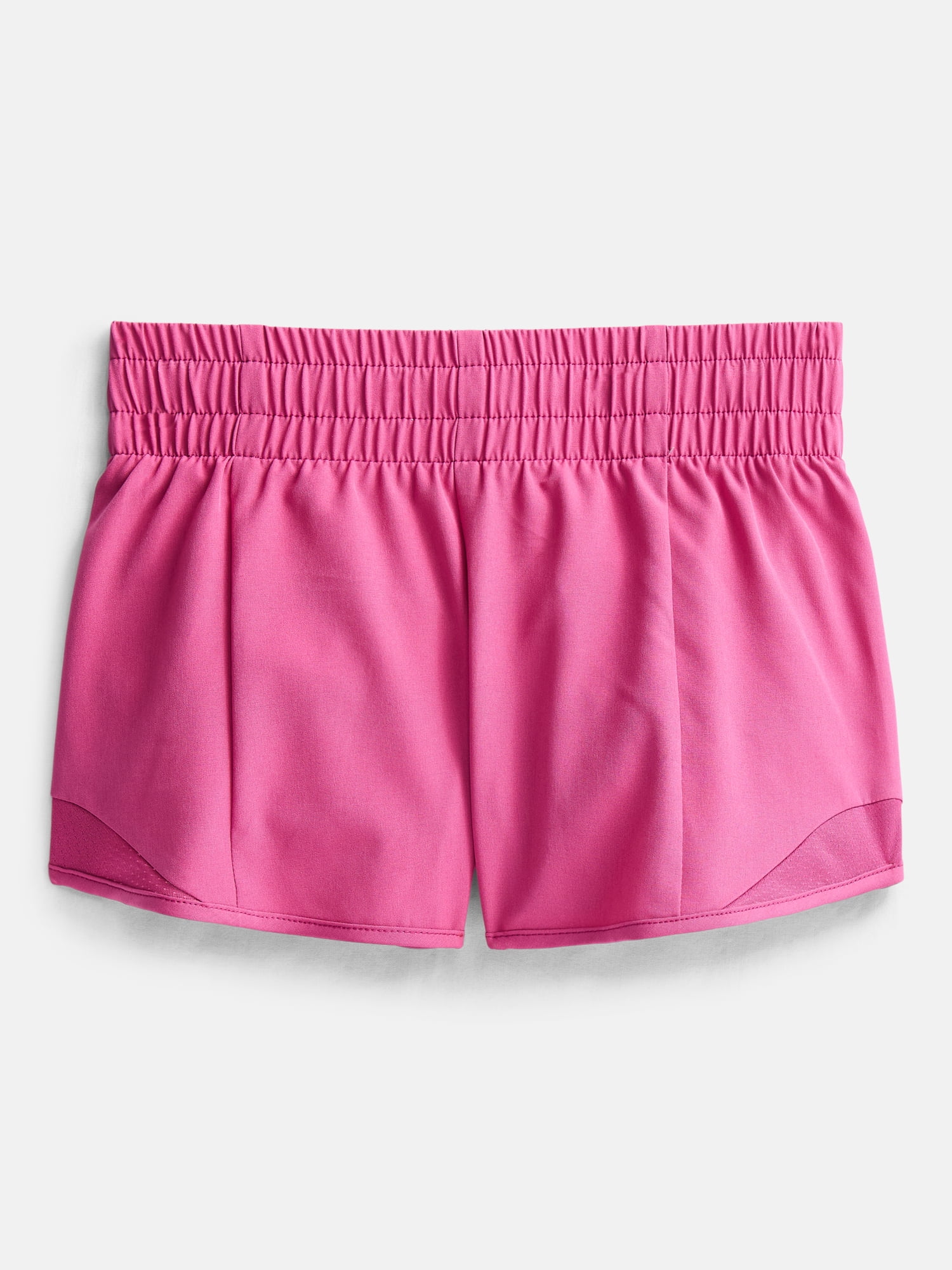 Athletic Works Girls’ Pull On Running Shorts, 2-Pack, Sizes 4-18 & Plus