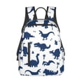 thumbnail image 3 of Balery Cute Cartoon Dinosaurs Lightweight Backpack for Men and Women - Durable and Water-Resistant, Ideal for School, Work, Travel, and Everyday Use, 3 of 9
