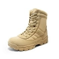 thumbnail image 2 of NORTIV 8 Men's Tactical Military Work Boots Side Zipper Outdoor Motorcycle Combat Boots 8 Inches 2.0, 2 of 7