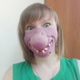 thumbnail image 3 of Divertida máscara de fiesta para adultos, payaso de látex, Cosplay, media cara, máscaras horribles, decoración para fiesta de Halloween, 3 of 8
