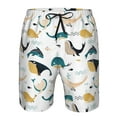 thumbnail image 4 of Kdxio Cute Whale Pattern Mens Casual Shorts - Drawstring Summer Beach Sports Shorts for Men, 4 of 9
