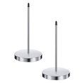 thumbnail image 1 of POINTERTECK 2 Pcs Support de Reçu en Métal avec Support Outil de Table de Bureau, 1 of 8
