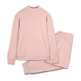 thumbnail image 7 of MOSHU Two Piece Sets for Women Casual Lounge Sets Mock Neck Sweatshirts and Drawstring Jogger Pants Vacation Travel Outfits, 7 of 7