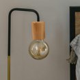 thumbnail image 4 of Portalámparas de madera con casquillo E27, adaptador de bombilla, base de lámpara colgante vintage, soporte para lámpara colgante retro, 4 of 7
