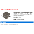 thumbnail image 2 of Flasher Relay - Compatible with 2000 - 2002 Ford E-450 Econoline Super Duty 2001, 2 of 2
