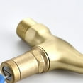 thumbnail image 2 of LOLIPPYY Copper Antitheft Faucet with Lock Key for Home Use Golden Color Durable Metal Simplified Installation 3.5 Inch, 2 of 8