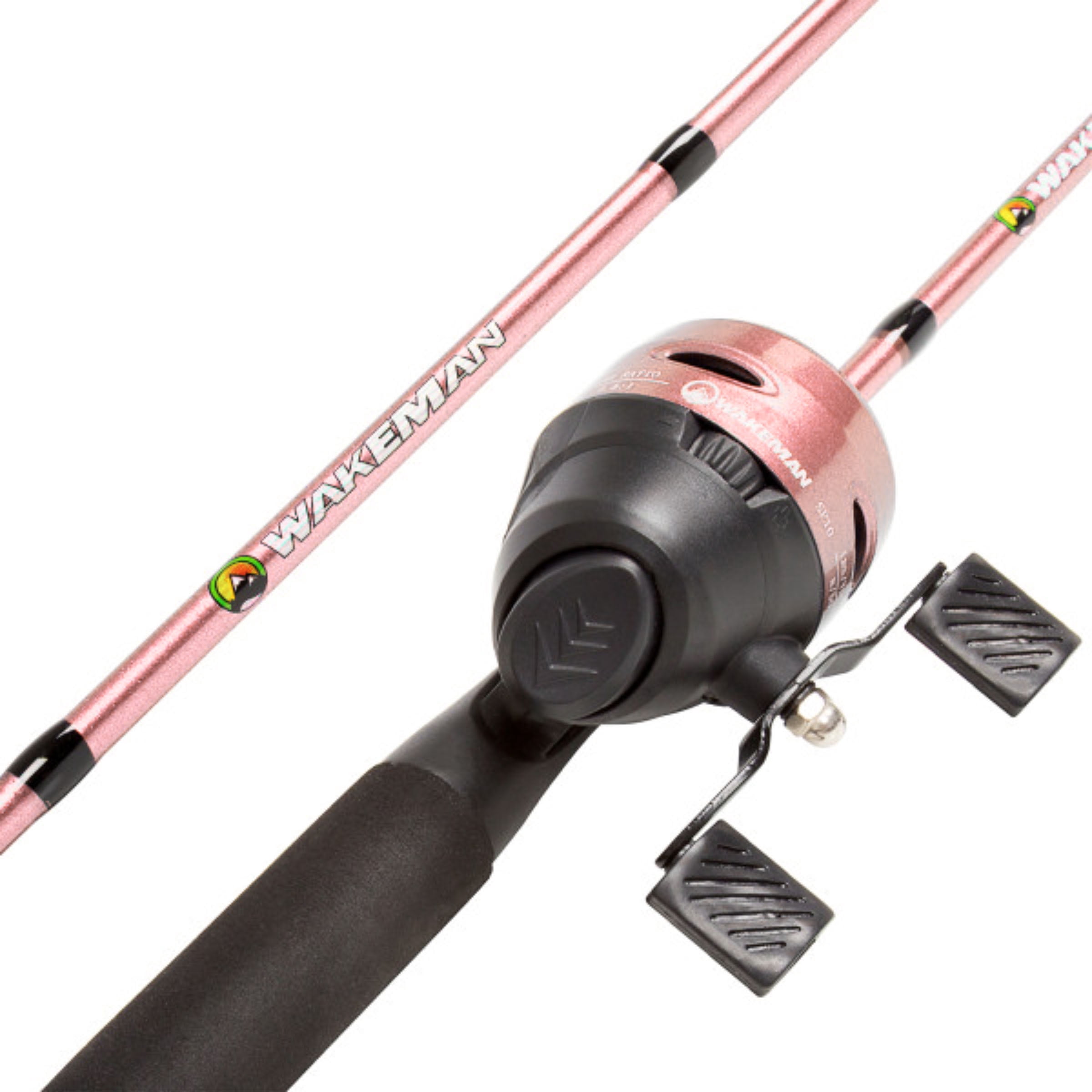 Wakeman Pink 64" Spinning Rod and Reel Combo