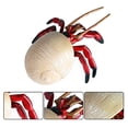 thumbnail image 5 of Holzlrgus 4 Pcs Hermit Crab Figurines Realistic Sea Creature Model Plastic Beach Animals Action Figure for Birthday Party Collection Gifts, 5 of 7