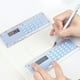 thumbnail image 4 of Regla calculadora de 6 pulgadas - Calculadora básica de operaciones matemáticas con escala estándar - Regla portátil de plástico de doble cara para uso doméstico en la oficina - 1 pieza azul, 4 of 6