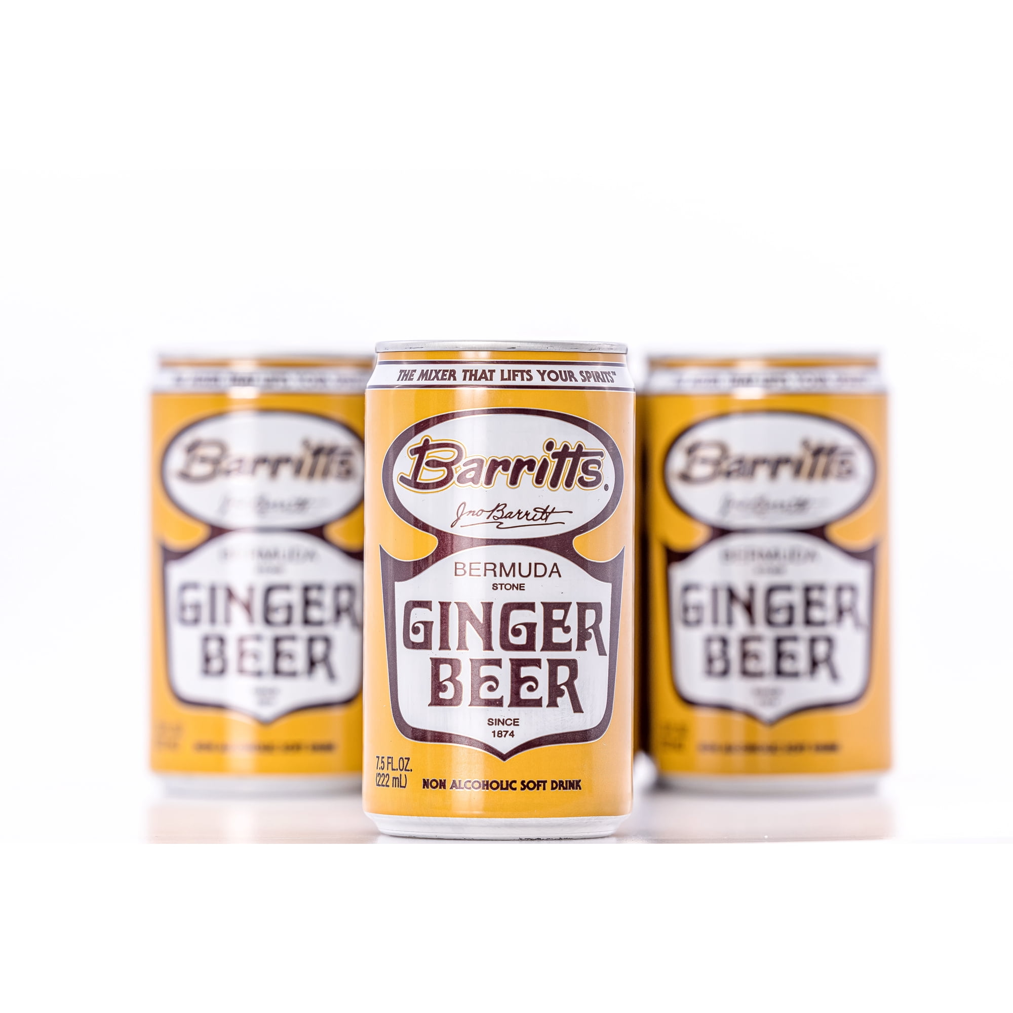 Barritt s Original Ginger Beer - 24pack - 7.5oz Cans - Mini - Gluten Free