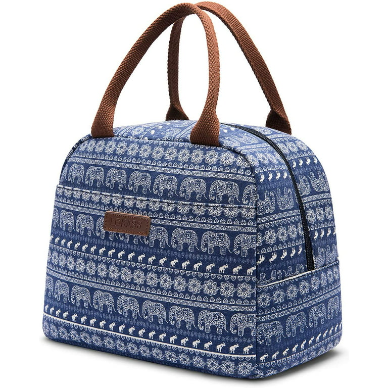 Stylish Lunch Bag Floral Printed Cooler Bag Women Tote Bag Insulated Lunch  Box Water-resistant Thermal Lunch Bag Soft Leak Proof Liner Lunch Bags for  Women/Picnic/Boating/Beach/Fishing/School/Work