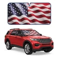 thumbnail image 1 of Parasol para parabrisas de coche Motor Trend, bandera americana de EE. UU., 1 of 7
