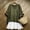 Army Green, variant on Women's Summer Dresses 2 Piece Oversized Batwing Sleeve Sunscreen Top and Ruffle Cami Mini Sundress Set