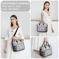 thumbnail image 6 of OBREWU Pioneer Flower Womens Lunch Box for Work,Insulated Large Pioneer Flower Lunch Bag for Women,Loncheras Para Mujer,Leakproof Adult Lunch Bag for Work,Beach,Travel,Picnic,Camping, 6 of 7