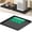 Black, variant on Portable Air Conditioner Silicone Mat: 20''x20''x0.7'' Waterproof Portable AC Drip Pan - Non-Slip Soft Drip Tray with Raised Edge - Ideal for Ice Maker Mini Fridges & Electrical Appliances - Black