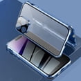 thumbnail image 1 of Metal Magnetic Case Compatible With Iphone 14 Pro Max/14 Pro, Anti-Peep Double Sided Glass Cover With Lens Protector, 1 of 5