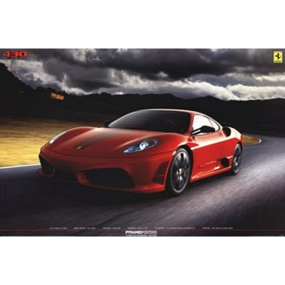 Ferrari - 430 Scuderia Poster (36 x 24)