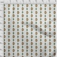 thumbnail image 4 of oneOone Rayon Brown Fabric Block Craft Projects Decor Fabric Printed By The Yard 56 Inch Wide, 4 of 5