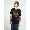 thumbnail image 3 of Volcom Men's T-Shirt Fifty50 Stone Graphic Logo Short Sleeve Tee (Large, Black), 3 of 3