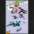 thumbnail image 3 of CafePress - G.I. Joe Snake Eyes Parachu Women's Deluxe T Shirt - Womens Tri-blend T-Shirt, 3 of 4