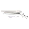 thumbnail image 2 of Double Headed Clip Table Lamp Folding Long Swing Arm Eye Care Brightness Adjustable Study Reading Lights, 2 of 8