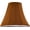 Brown-Chamois Fabric, variant on Bell Lamp Shades Set of 2 White Medium Lamp Shade 6" Top x 13" Bottom x 9.8" High(Spider) Modern Lamp Shade for Table Lamp & Bedside Lamp - Side Ribbing Hand Crafted Lampshade Replacement by