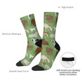 thumbnail image 4 of Vsdgher Cows And Calves Crew Socks for Men & Women, Breathable Casual Athletic Ankle Socks, 4 of 6
