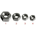 thumbnail image 2 of LOVIVER 5pcs Grade 5 TC4 Titanium Alloy Hex Screw Lock Nuts Set DIN934 /M5/M6/M8 M4, 2 of 6