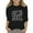 Black_007, variant on Tops Girls Valentines Day Print Fashion Functional Crew Neck 3/4 Quarter Sleeve Casual T-Shirt Top Holiday Wear Girls Tops 3-4 Years 110
