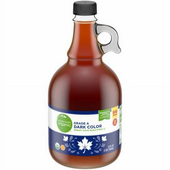 Simple Truth Organic Grade A Dark Color Robust Maple Syrup BIG Deal! - 32 fl oz