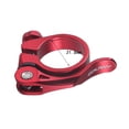 thumbnail image 5 of Bike Seat Post Clamp Bike Seat Clamp Durable Parts Portable Premium Seat Tube Clip, Seatpost Clamp for Road Biking Red 31.8mm, 5 of 8
