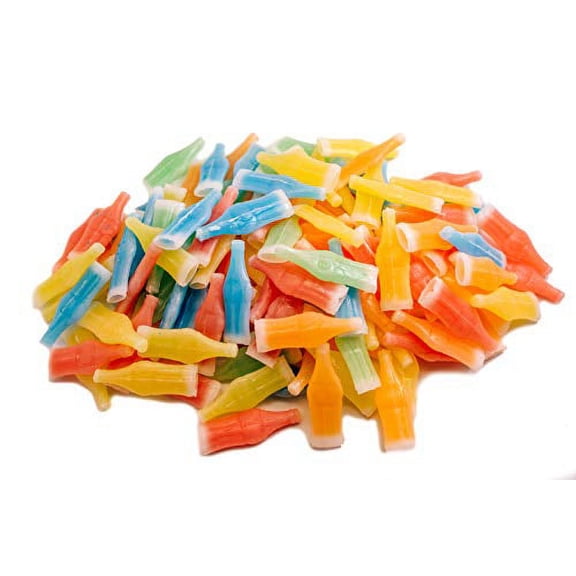 Blair Candy│Nik-L-Nips Wax Bottle Candy Drinks - 1 lb. Resealable Candy Bag