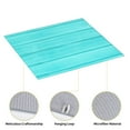 thumbnail image 4 of Xecao Turquoise Wooden Print Dish Drying Mat for Kitchen Counter,Absorbent Coffee Bar Mat, Dish Drainer Rack Mats,Dining Room Decoration, 4 of 8