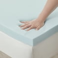 thumbnail image 4 of Sweet Home Collection 2" Gel Memory Foam Mattress Topper, Twin, Hypoallergenic, 4 of 5