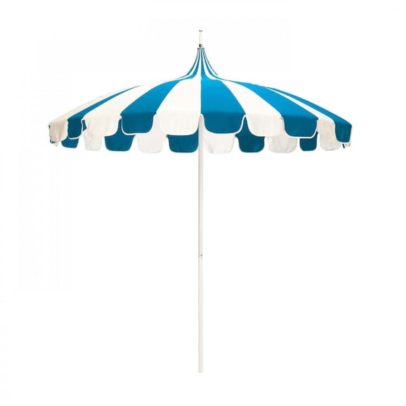 California Umbrella Pagoda Umbrella,Aluminum Pole,8-1/2 Ft., 194061040737