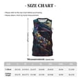 thumbnail image 4 of Xecao Colorful Patterned Snake print basketball shirt for both men and women, a unisex basketball jersey perfect for theme parties-3X-Large, 4 of 6